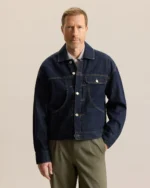 DARK INDIGO DENIM JACKET - Image 2