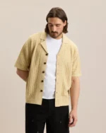 DROP-NEEDLE KNIT SHIRT - Image 2