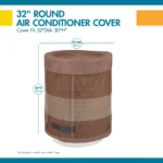 Duck Covers® Ultimate Waterproof Round Air Conditioner Cover - Image 2