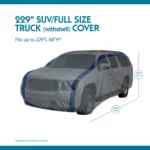 Duck Covers® Weather Defender Jeep Wrangler/SUV Cover - Image 2