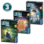 EXIT Game Kids Three-Pack Bundle - EXIT: Kids - The Jungle of Riddles | EXIT: Kids - Riddles in Monsterville| EXIT: Kids - Midnight Spooktacular