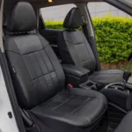 Faux Leather Car Seat Covers (Set of 2) - Universal Fit Cars SUV Trucks - Image 2