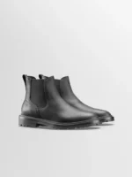 Fermo Leather Boot in Nero - Image 2