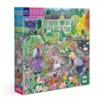 French Flower Garden 1000 Piece Puzzle