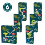 Gecko Run: Marble Run Six-pack Bundle: Starter Set | Rapid-Fire Launcher | Flex-Corner Expansion Pack | Twister |  Loop | Trampoline Expansion Pack