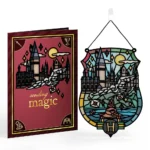 Harry Potter™ Sending Magic Hogwarts™ Suncatcher Card & Flower Buds Bouquet Bundle - Image 2