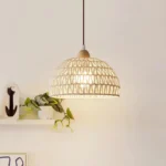 Rattan Arch Swag Pendant Lamp - Image 2