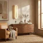 Alabaster Rounded Plug-in Wall Light - Image 2