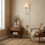 Marble Vertical Plug-in Wall Lamp - Image 3