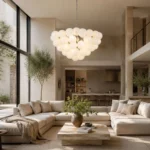 Glass Ball Bubble Chandelier - Image 3