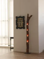 Wooden Branch Candle Tower - Image 3
