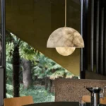 Alabaster Bud Pendant Lamp - Image 3