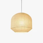 Rounded Paper Pendant Lamp
