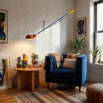 Long Swing Arm Wall Lamp - Image 2