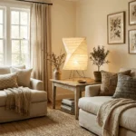 Twisted Paper Shade Table Lamp - Image 2