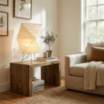 Twisted Paper Shade Table Lamp - Image 3