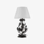 Rosaspina Wrought Iron Rose Table Lamp