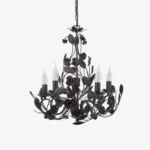 Rosaio Wrought Iron Chandelier