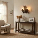 Oak Leaf Wrought Sconce - Image 2