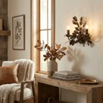 Oak Leaf Wrought Sconce - Image 3