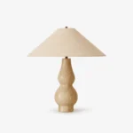 Travertine Double-Gourd Table Lamp