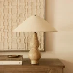 Travertine Double-Gourd Table Lamp - Image 3