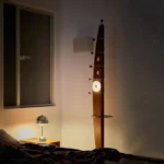 Sculptural Wood Coat Tree - Image 3
