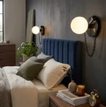 Keepsake Marble Globe Wall Sconce - Image 2