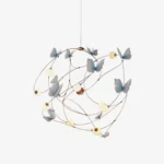 Flutter Orbit Butterfly Chandelier
