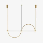 Arched Linear Led Chandelier