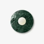Pietraluna Round Stone Disc Wall Sconce