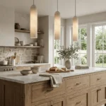 Alabaster Cylinder Pendant Light - Image 3