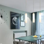 Long Tube Glass Pendant Light - Image 3