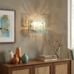 Stacked Glass Wall Sconce - Image 3