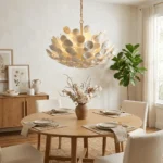 Coconut Disc Chandelier - Image 3