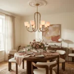 Tulip Gold Chandelier - Image 3