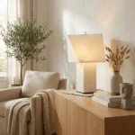 Quadrella Paper Shade Table Lamp - Image 2