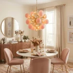 Pomelia Glass Globe Sputnik Chandelier - Image 2