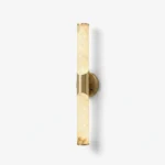 Calcedonia Alabaster Tube Wall Sconce