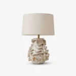 Increspa Ruffled Ceramic Table Lamp