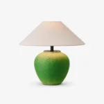 Prasina Green Ceramic Table Lamp