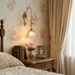 Gold Rose Wall Sconce - Image 3