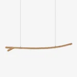 Twig Wood Linear Pendant Light