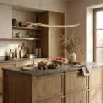 Twig Wood Linear Pendant Light - Image 2
