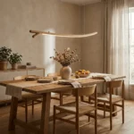 Twig Wood Linear Pendant Light - Image 3