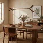 Branch Wood Linear Pendant Light - Image 2