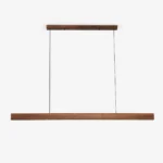 Wood Linear LED Pendant Light