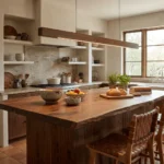 Wood Linear LED Pendant Light - Image 3