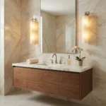 Tube Alabaster Wall Sconce - Image 3