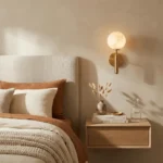 Globe Alabaster Wall Sconce - Image 2